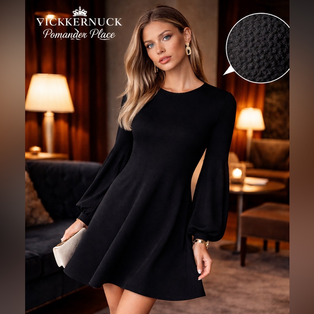 Tuckernuck PomanderPlace,Lennox Mini Dress,Rich Noir,Excellent Condition,Size XL